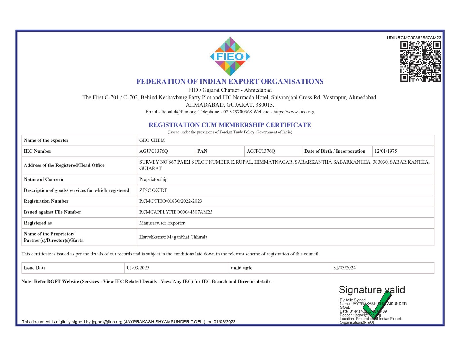 fieo-certificate